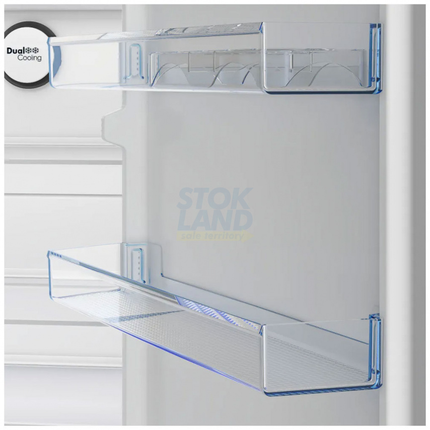 Двухкамерный холодильник Beko B3R1CNK363HW, инверторный компрессор ProSmart фото 3