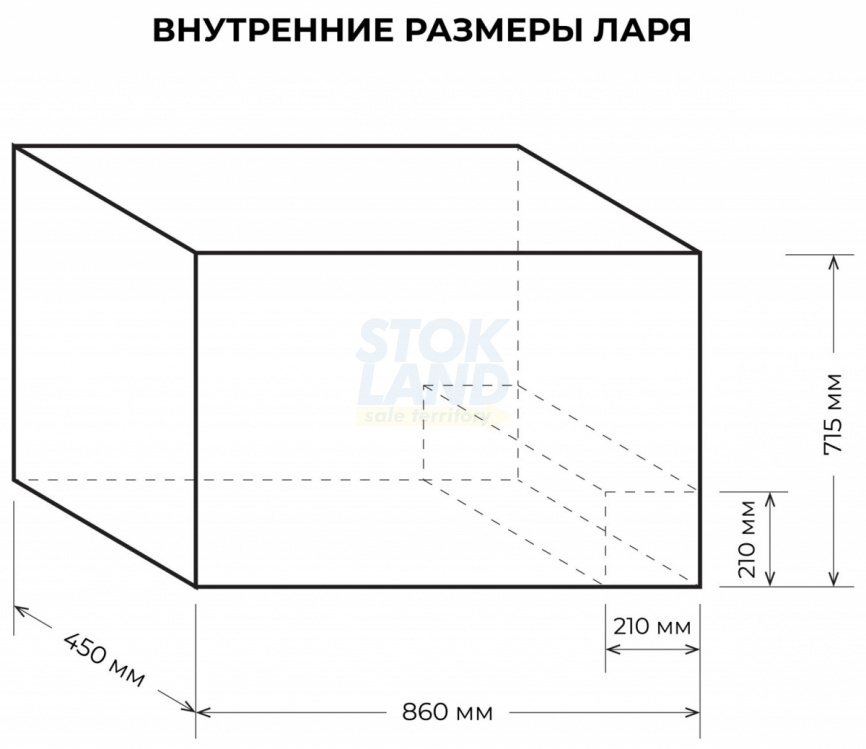 Морозильный ларь Centek CT-1764-249 фото 5