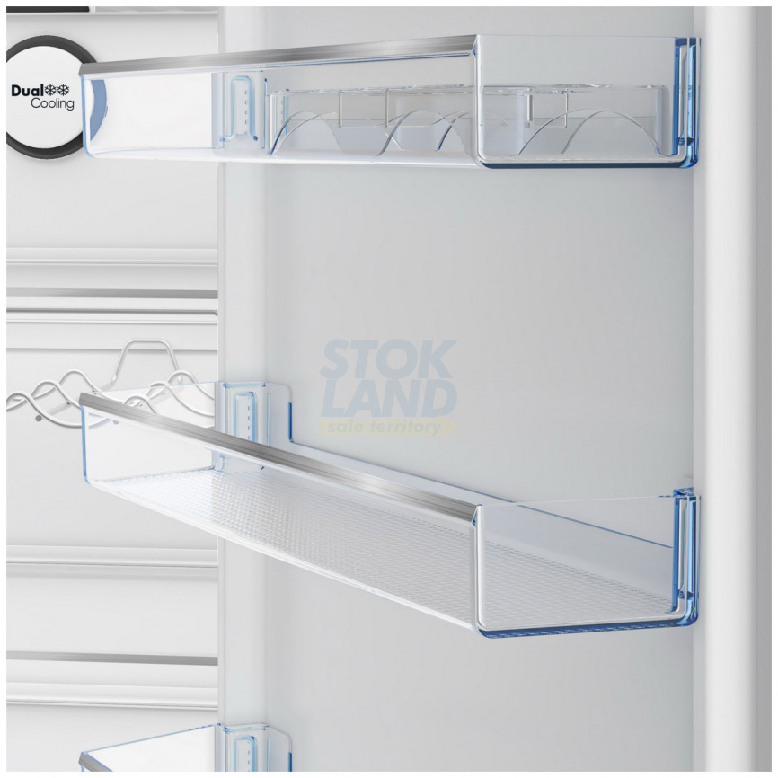 Двухкамерный холодильник Beko B5RCNK403ZWB фото 9