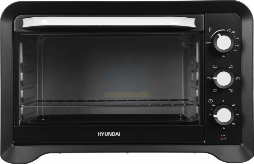 Мини-печь Hyundai MIO-HY095 45 л., 2000 Вт, черный фото 10