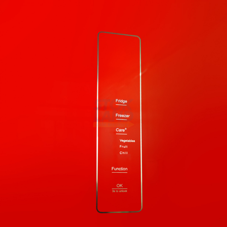 Многокамерный холодильник Centek CT-1745 NF Red Glass фото 3