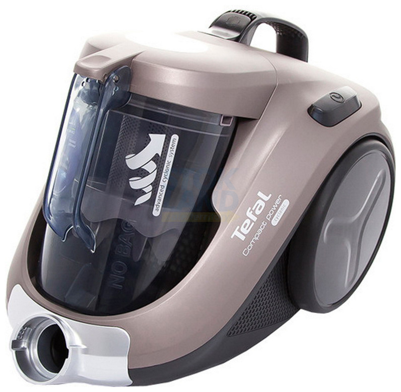 Пылесос с контейнером для пыли Tefal Compact Power Cyclonic TW3786RA, коричневый фото 4