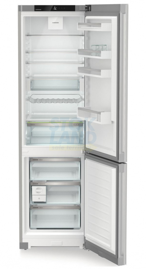 Двухкамерный холодильник Liebherr CNgwc 5723-22 001 NoFrost, белое стекло фото 1