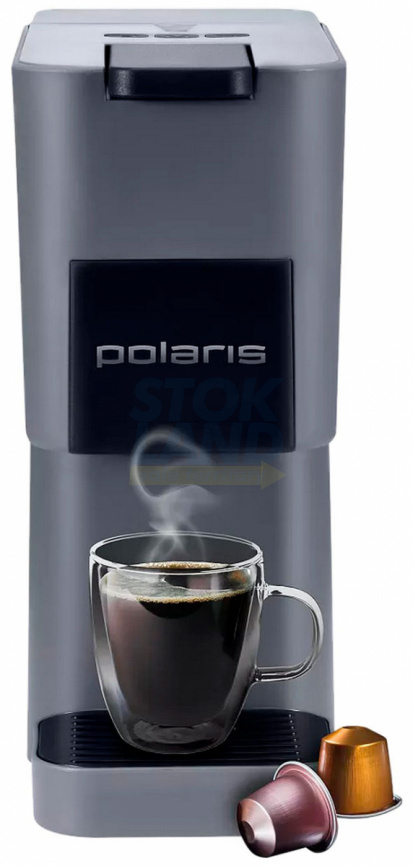 Кофеварка Polaris 3-в-1 PCM 2038, графитовый фото 9