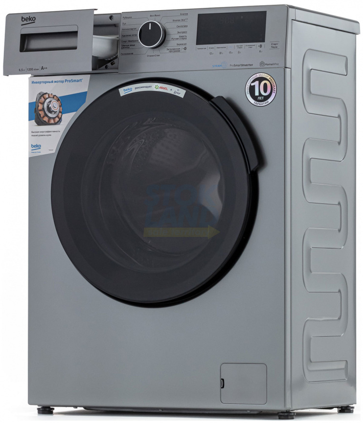 Стиральная машина Beko WSPE6H616S фото 1