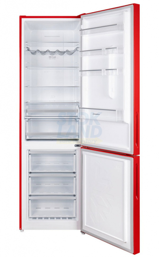 Двухкамерный холодильник Maunfeld MFF200NFR Inverter фото 3