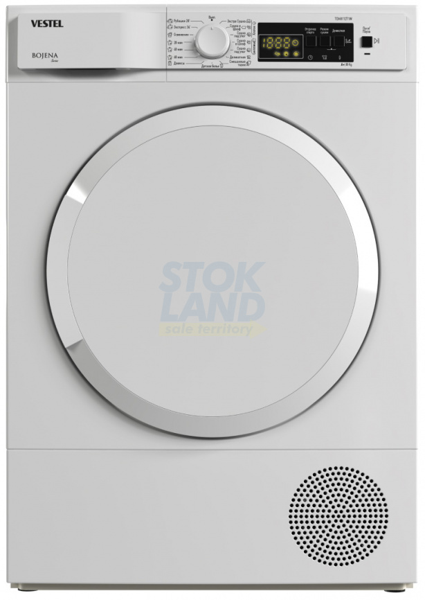 Сушильная машина Vestel TDH8112T1W фото 10