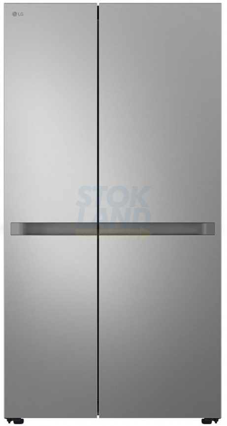 Холодильник Side-by-Side LG GC-B257KMHW серебристый фото 1