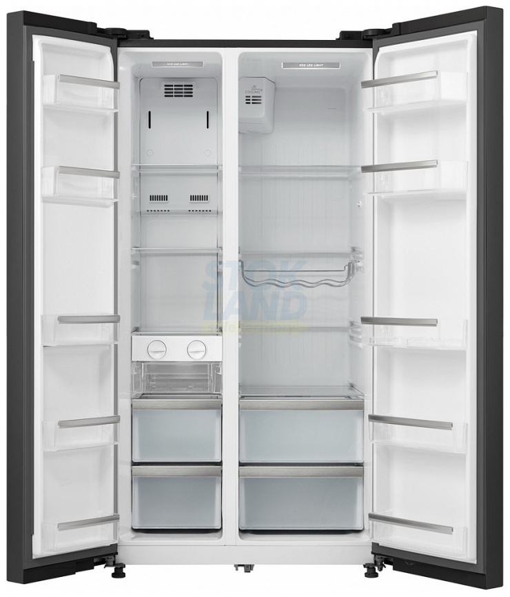 Холодильник Side-by-Side Korting KNFS 91797 GN фото 2