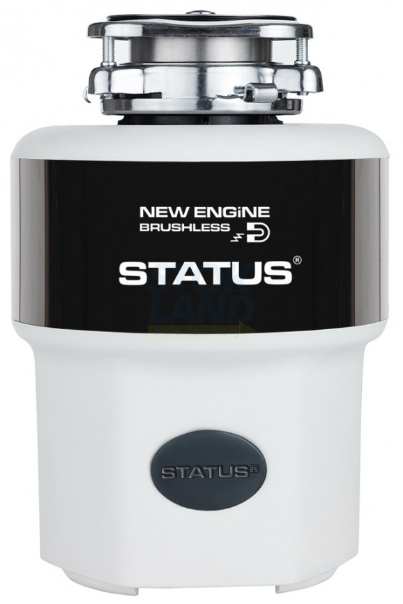 Измельчитель пищевых отходов Status NEXT 400 Белый, черный металлик (09811001) фото 1