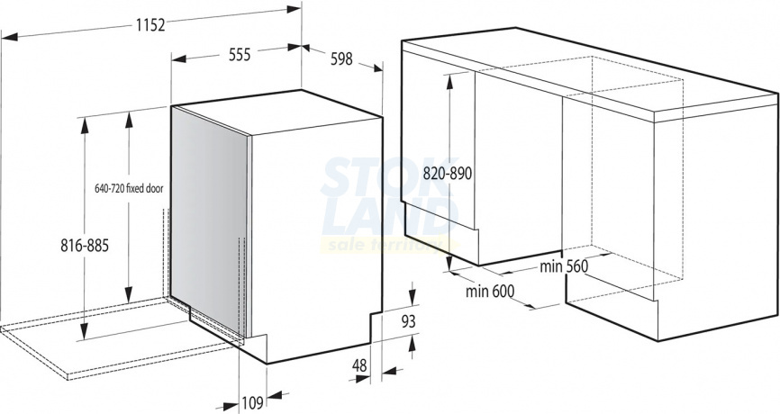 Встраиваемая посудомоечная машина Gorenje GV643E90 фото 5