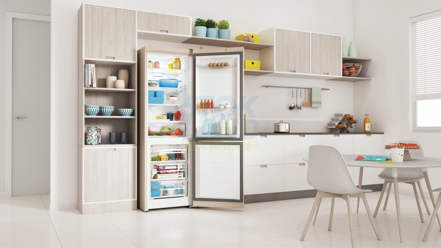 Двухкамерный холодильник Indesit ITR 5180 E бежевый фото 2
