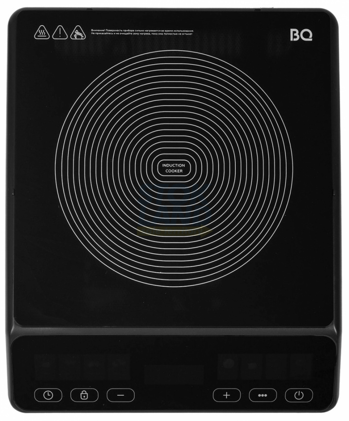 Плита настольная индукционная BQ HP114B, черный фото 1