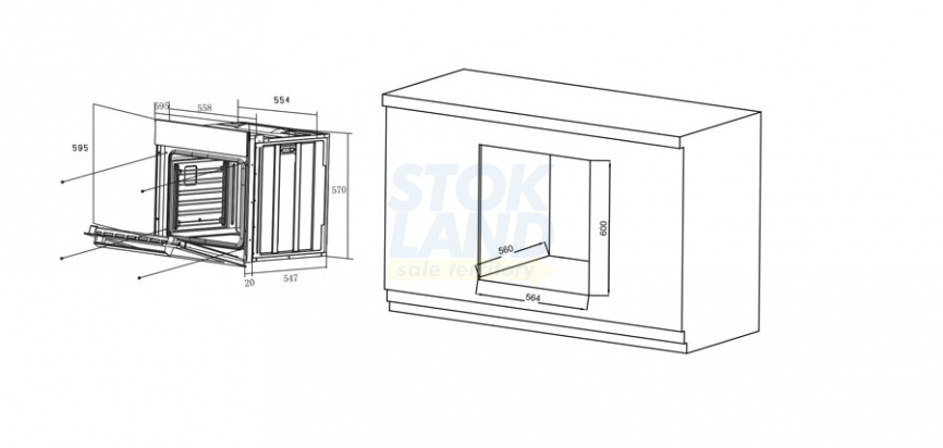 Электрический духовой шкаф Haier HOX-P06HGW фото 3