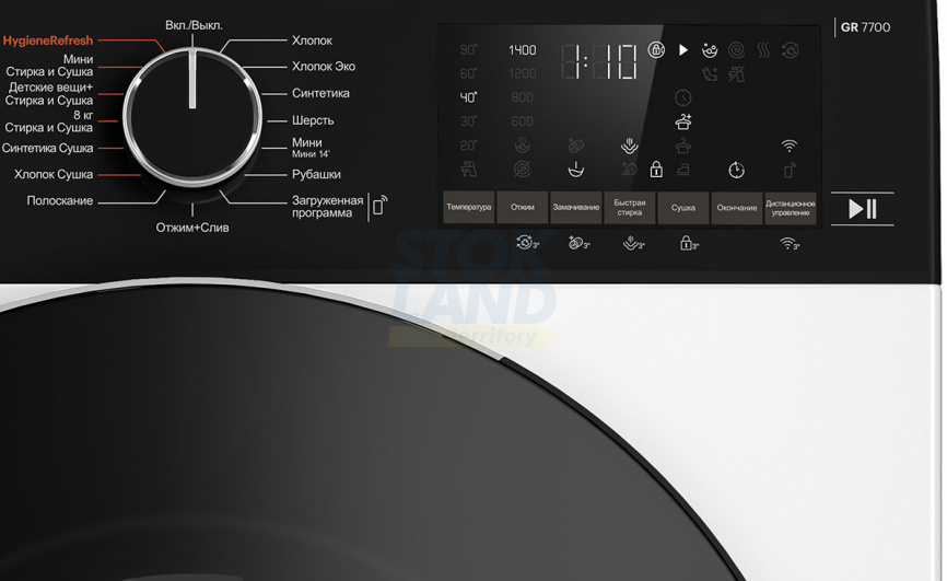 Стиральная машина с сушкой Grundig GD7 P612847 W фото 3