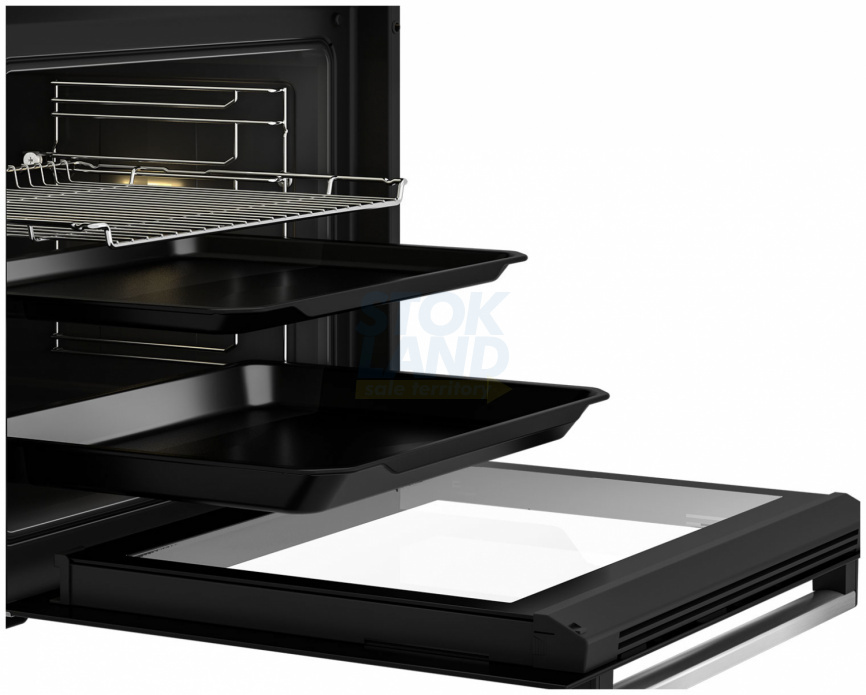 Электрический духовой шкаф Beko BBIM12301X, нержавеющая сталь фото 6