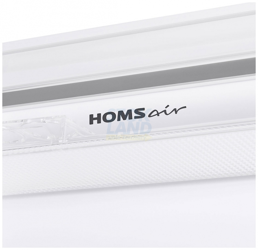 Встраиваемый двухкамерный холодильник Homsair FB177SW Inverter фото 5