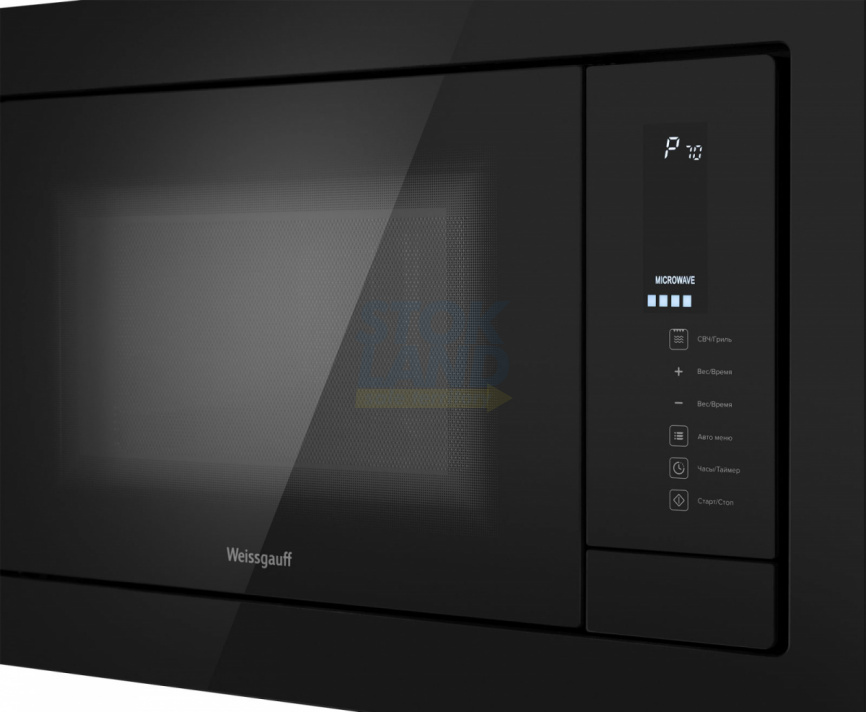Встраиваемая микроволновая печь СВЧ Weissgauff HMT-225 Touch Grill фото 5
