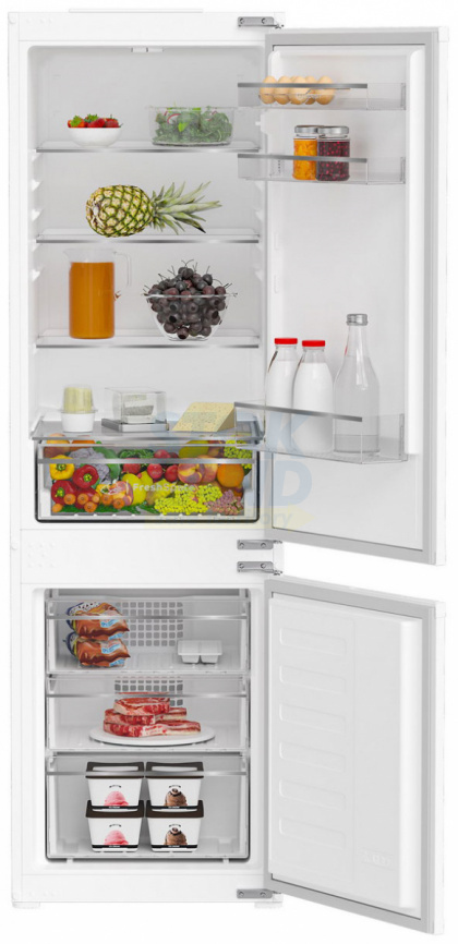 Встраиваемый двухкамерный холодильник Indesit IBD 18 фото 1