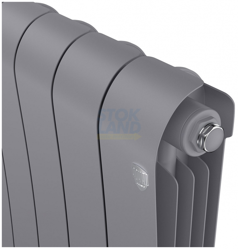 Радиатор биметаллический Royal Thermo Infinity 500 Silver Satin, 12 секций фото 4