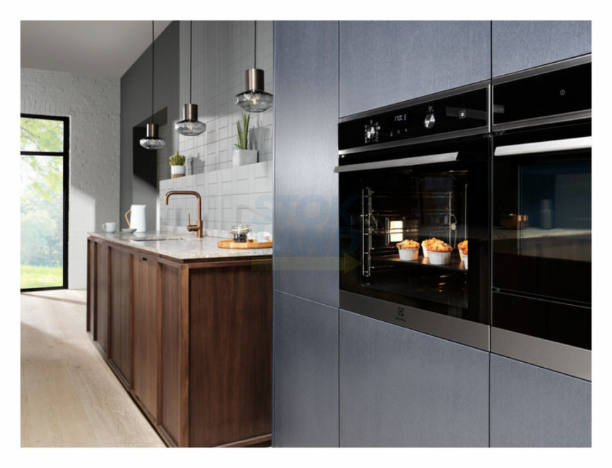 Электрический духовой шкаф Electrolux EOD3H50TX нержавеющая сталь фото 4