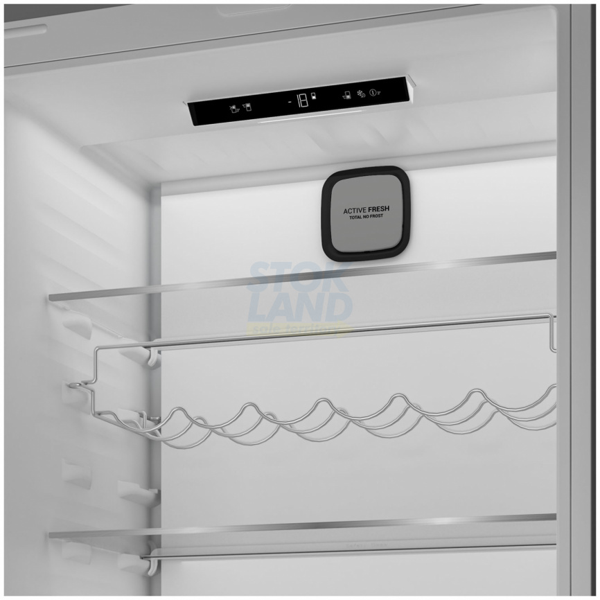 Встраиваемый двухкамерный холодильник Hotpoint HBT 400I, белый фото 4