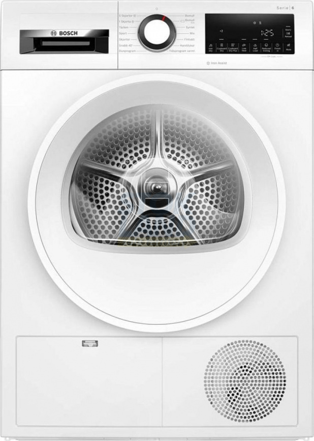 Сушильная машина с тепловым насосом Bosch WQG232ALSN, белый фото 1