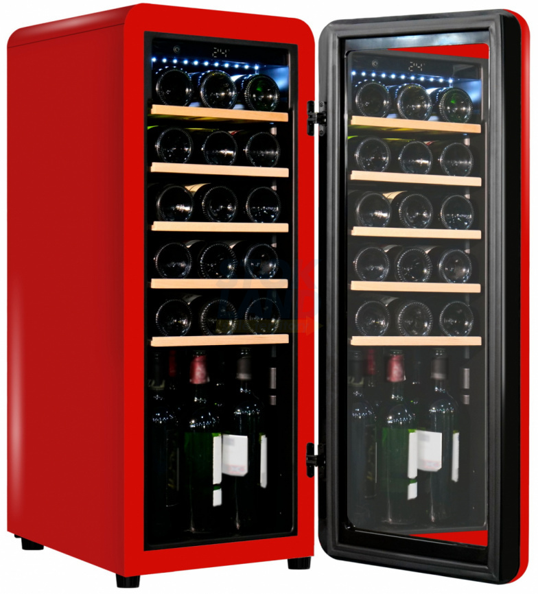 Винный шкаф Tesler CWC-248 RUBY RED фото 1
