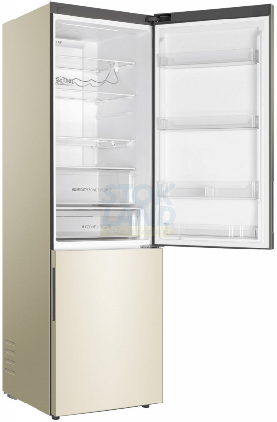 Двухкамерный холодильник Haier C4F640CCGU1 кремовый фото 6