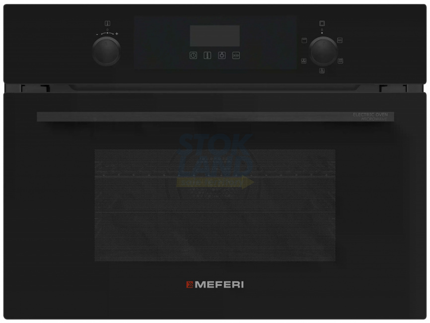 Электрический духовой шкаф Meferi MEO607BK MICROWAVE фото 2
