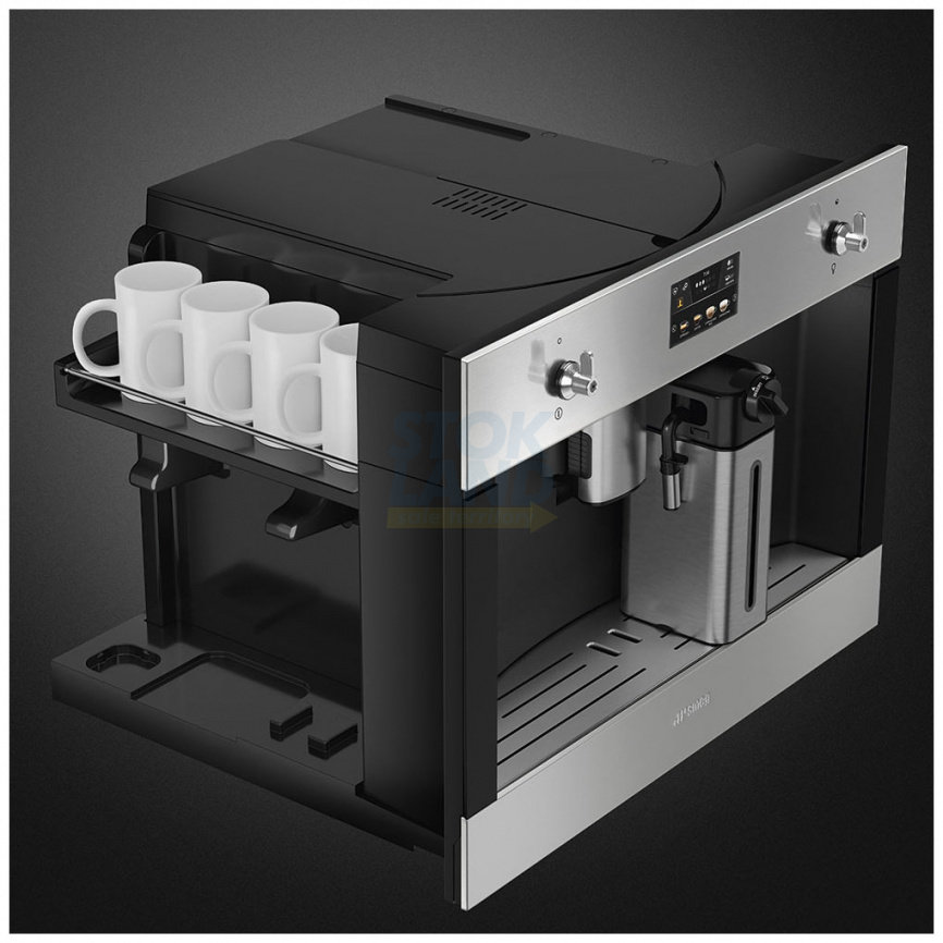 Встраиваемая автоматическая кофемашина Smeg CMS4303XRU фото 6