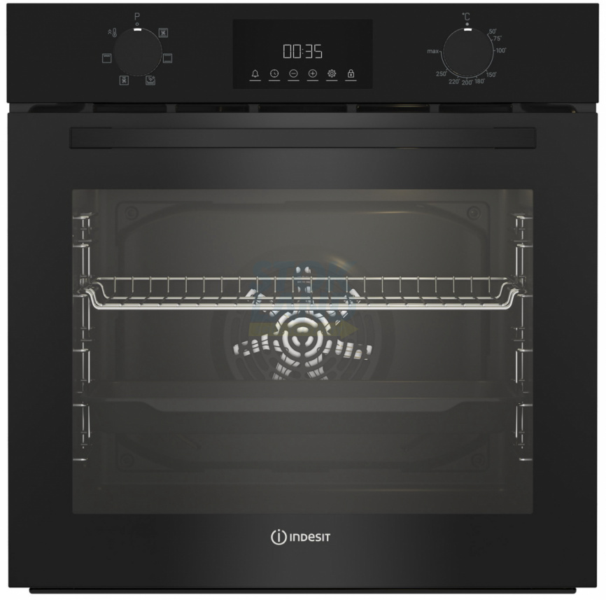 Электрический духовой шкаф Indesit IBFTE 2434 BL фото 1