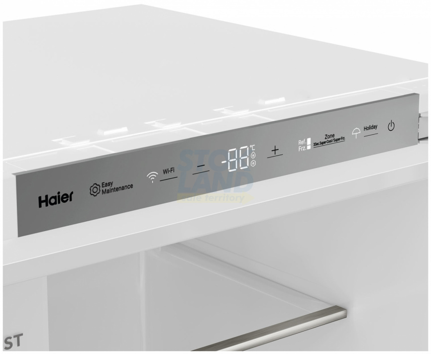 Встраиваемый двухкамерный холодильник Haier BCF5261WRU фото 5