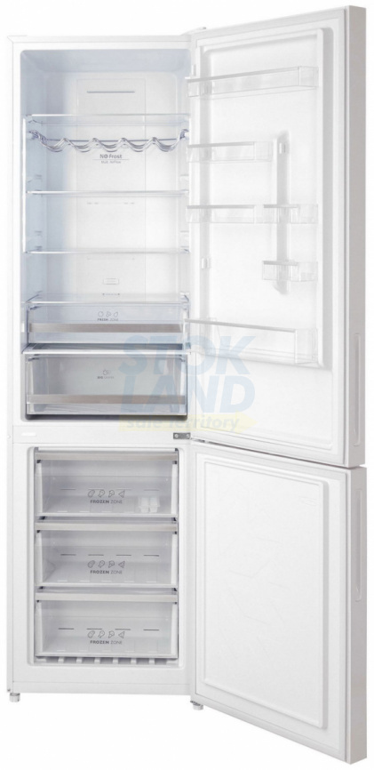 Двухкамерный холодильник Hiberg RFC-400DX NFGW inverter фото 3