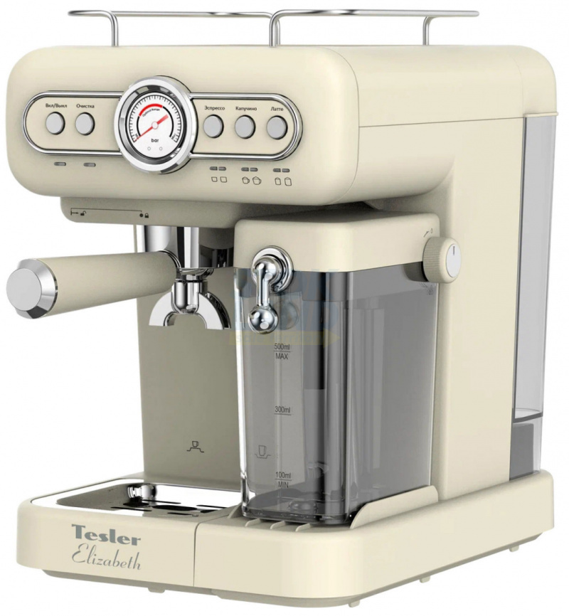 Кофеварка Tesler ECM-250 BEIGE фото 5