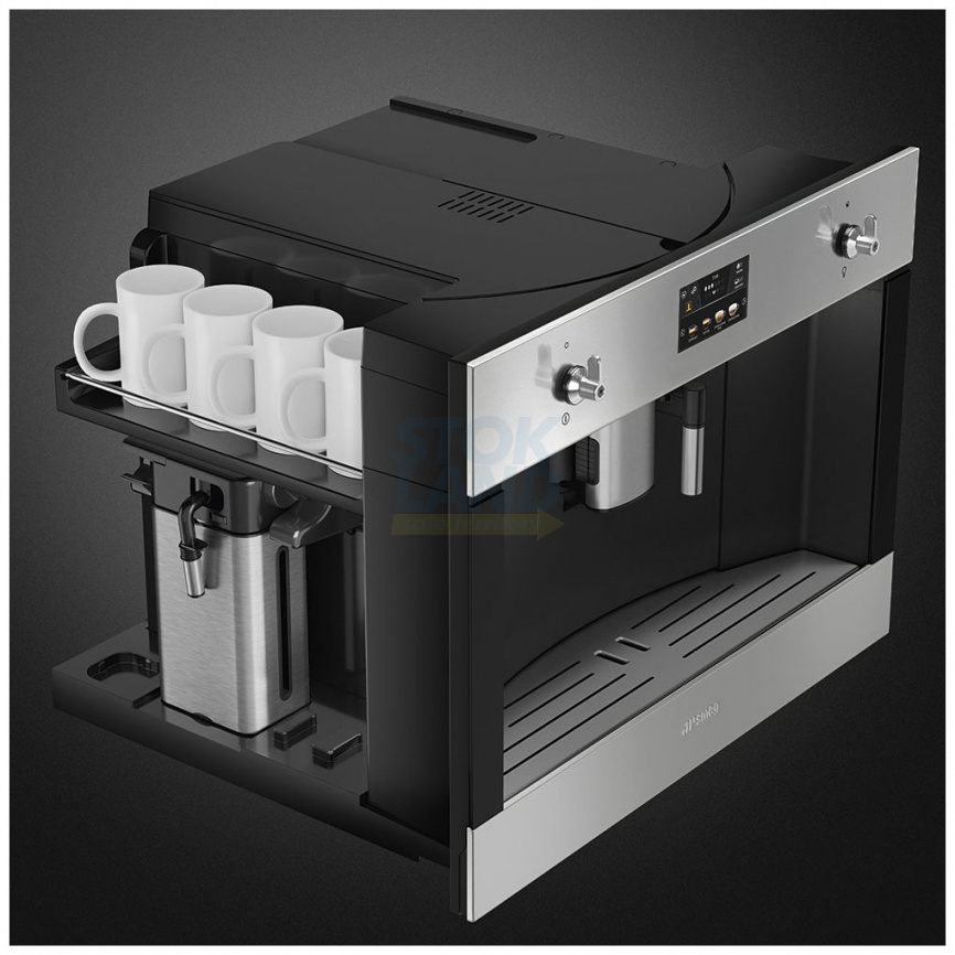 Встраиваемая автоматическая кофемашина Smeg CMS4303XRU фото 8