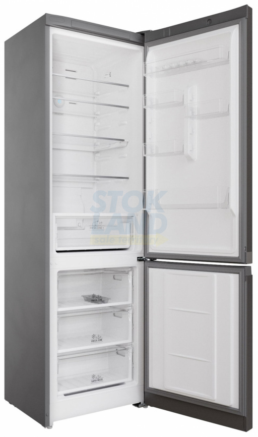 Двухкамерный холодильник Hotpoint HT 7201I MX O3 нержавеющая сталь фото 4