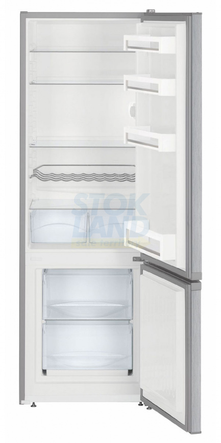 Двухкамерный холодильник Liebherr CUele 2831-26 001 серебристый фото 3
