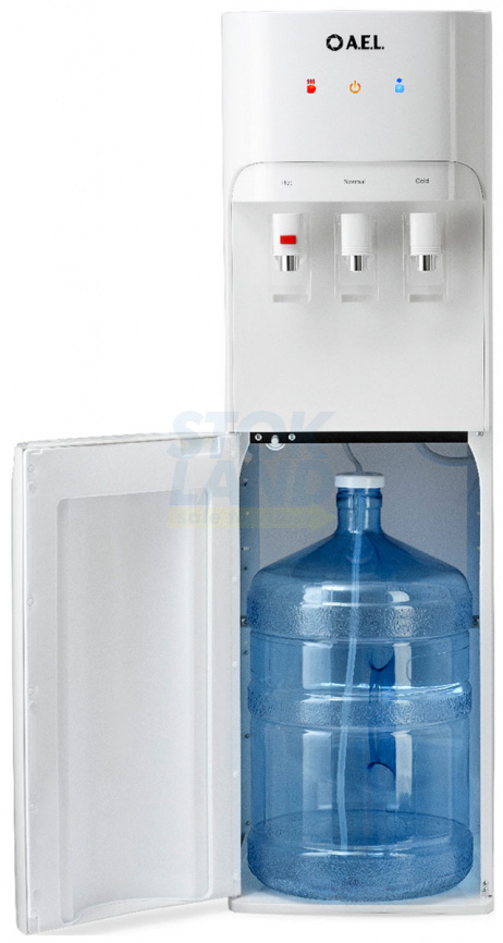 Кулер для воды AEL LD-AEL-808a, full white (00466) фото 2