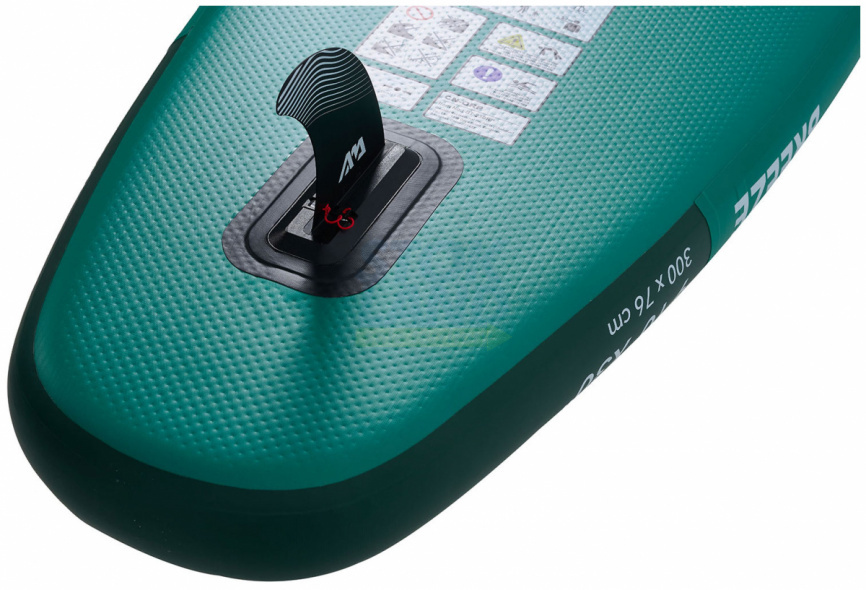 SUP-доска Aqua Marina Breeze, 300х76х12 см, насос, весло, лиш, киль, ремнабор, сумка, до 100кг (BT-23BRP) фото 4