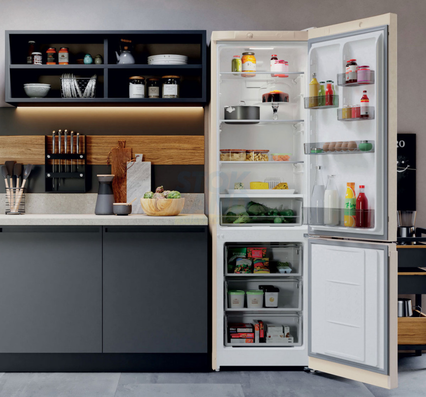 Двухкамерный холодильник Hotpoint HT 4200 AB мраморный фото 13