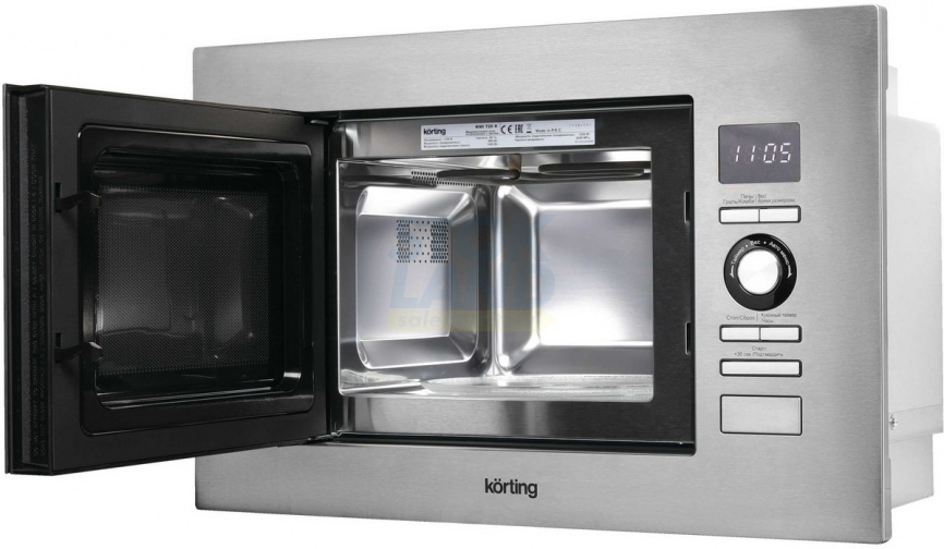 Встраиваемая микроволновая печь СВЧ Korting KMI 720 X фото 5