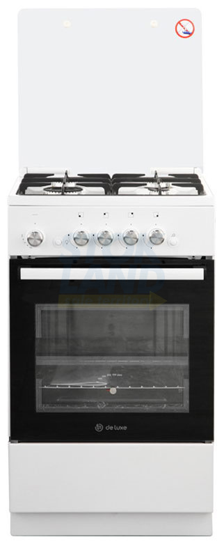 Газовая плита De luxe 5040.42г (крышка) ЧР фото 1
