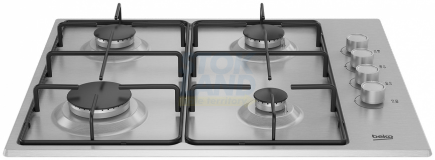 Газовая варочная панель Beko HIGG 641C3 SX фото 3