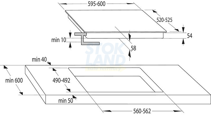 Электрическая варочная панель Gorenje GI6401BSC фото 5