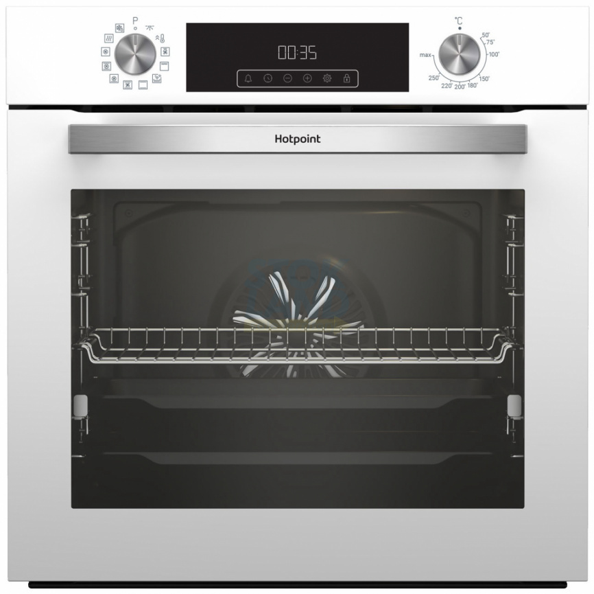Электрический духовой шкаф Hotpoint HFE9 1231 JSH WHG белый фото 1