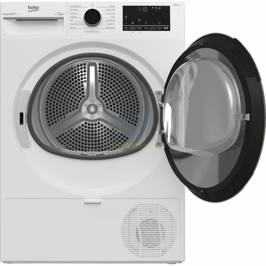 Сушильная машина с тепловым насосом Beko B3T47239 белый фото 2