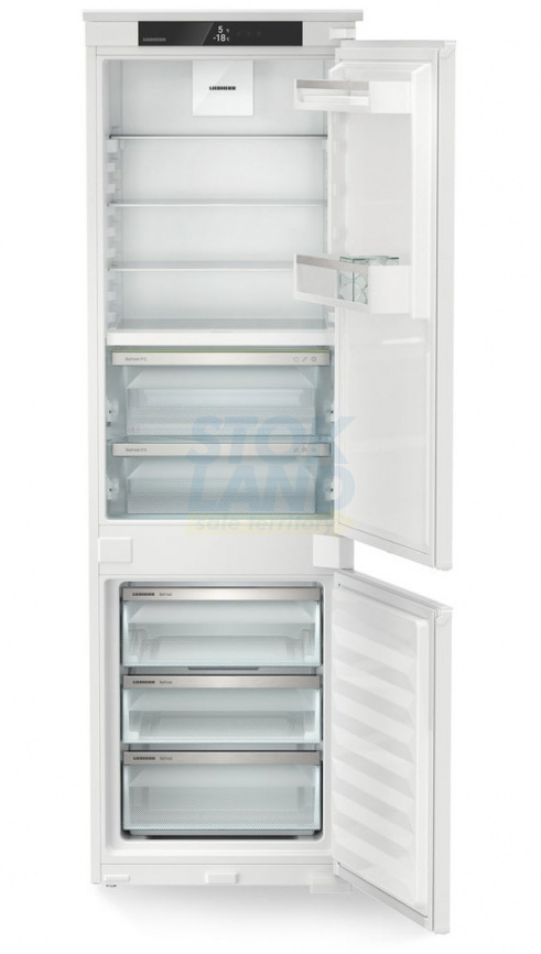 Встраиваемый двухкамерный холодильник Liebherr ICBNSd 5123-22 001 BioFresh NoFrost белый фото 2