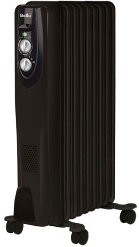 Масляный обогреватель Ballu Classic black BOH/CL-09BRN 2000 (9 секций) фото 3