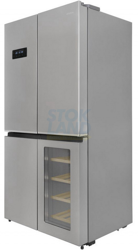 Многокамерный холодильник Gencool GDCD-605W нержавейка фото 2